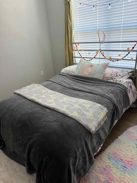 Photo of free Full sized bed frame and mattress (Newtown, CT) #2