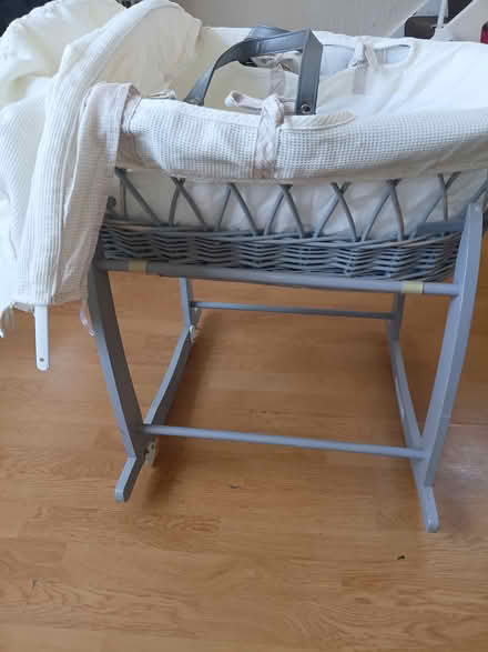 Photo of free Grey Moses Basket great condition (Harrow HA2) #2