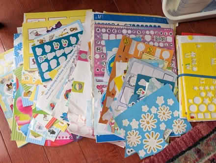 Photo of free Misc. stickers (Ashburn Farm) #1
