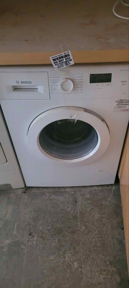 Photo of free Bosch Series 2 8kg Washing Machine (Covent Garden WC2H) #1