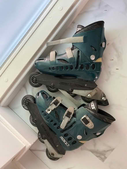 Photo of free In-line skates hardly used UK9 size (SE10) #1