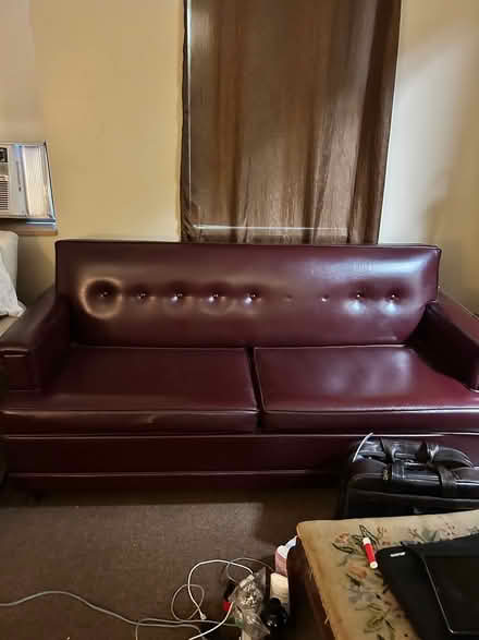 Photo of free Mid century modern couch (Davis square) #3