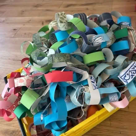 Photo of free Handmade party paper chains (Notting Dale W11) #1