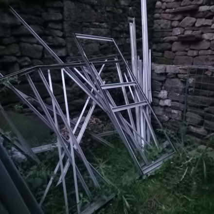 Photo of free Greenhouse frame + 20 pieces of glass (Staffield CA10) #1