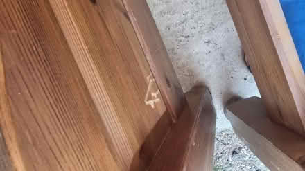 Photo of free King size pine bed frame (MK17 0NT) #3