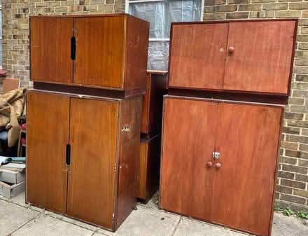 Photo of free Wooden storage cupboards (Wanstead E11) #1
