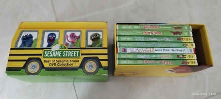 Photo of free Sesame street DVDs (Tpy) #1