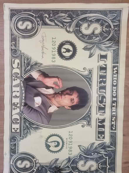 Photo of free Scarface poster (Dulwich SE22) #1