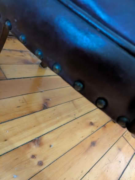 Photo of free Vintage leather chair (Cabbagetown) #4