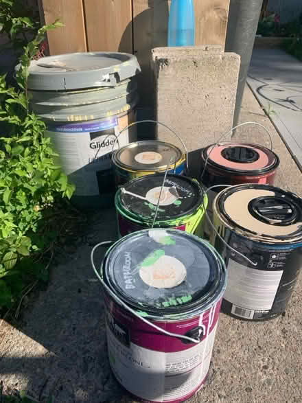 Photo of free Paint leftovers (East End Toronto) #1