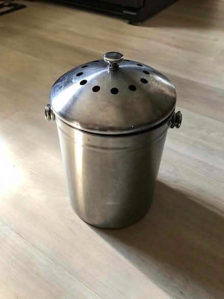 Photo of free Stainless Steel Compost Bin (Dunkirk, MD) #1