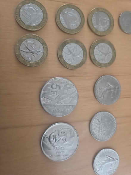 Photo of free Old French Franc's (dorset BH12) #2