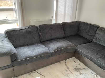 Photo of free Grey corner sofa (Southgate N14) #1