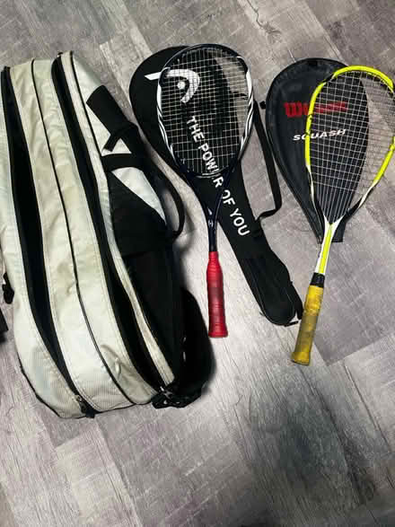 Photo of free Squash rackets and bag (Downingtown - E Caln) #1