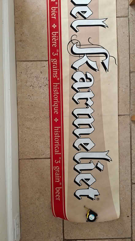 Photo of free Triple Karmeliet beer banner (Corston BA2) #2
