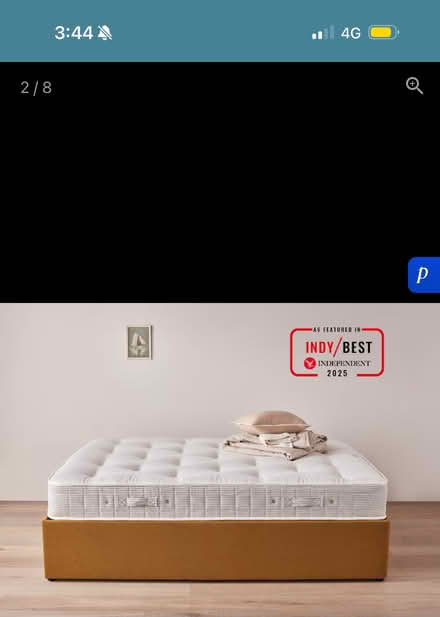 Photo of free Bed & Headboard & Mattress (Notting Hill W2) #2