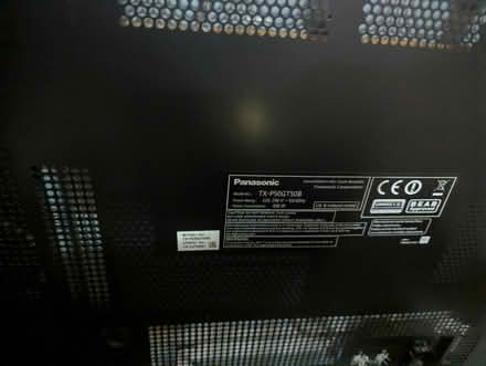 Photo of free Panasonic 50 inch plasma TV (Dogsthorpe) #4