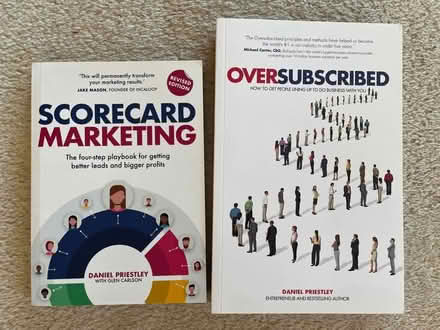 Photo of free Marketing Books - Daniel Priestley (Mill Hill (NW7)) #1