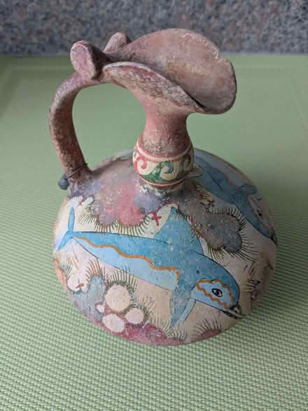 Photo of free Small Hand Painted Greek Jug (Beulah Hill SE19) #1