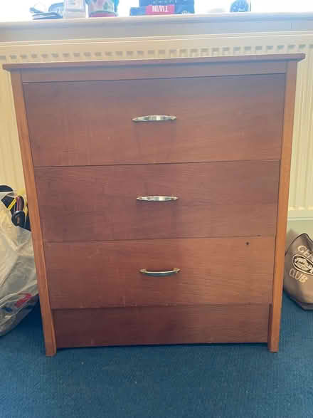 Photo of free Teak? chest of drawers pair (Combs Ford IP14) #2