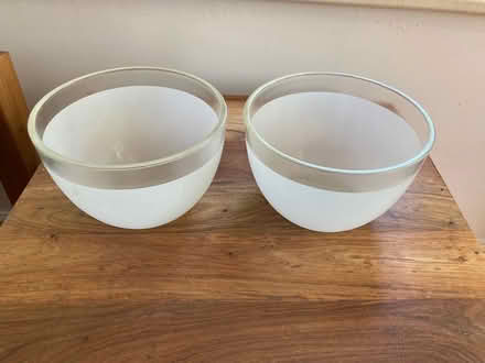Photo of free Frosted glass light shades (SG5 Fairfield) #2