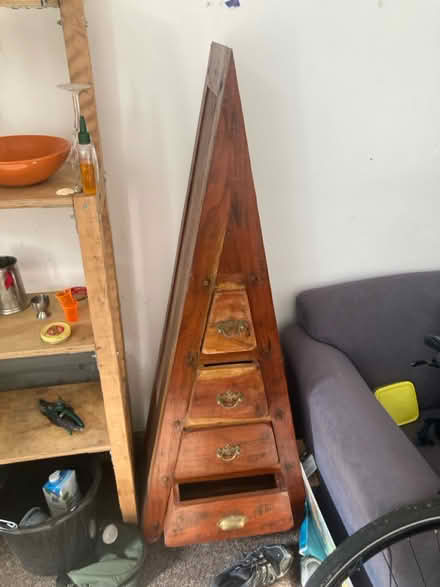 Photo of free Triangular set / chest of drawers (Moss Side / Fallowfield M14) #1