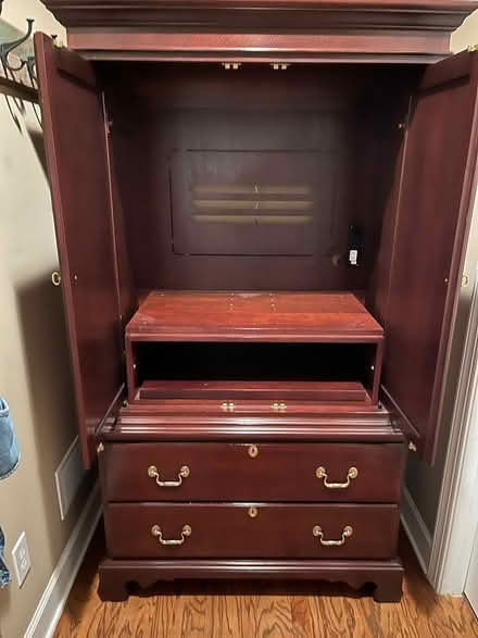 Photo of free Solid cherry cabinet (South forsyth) #1