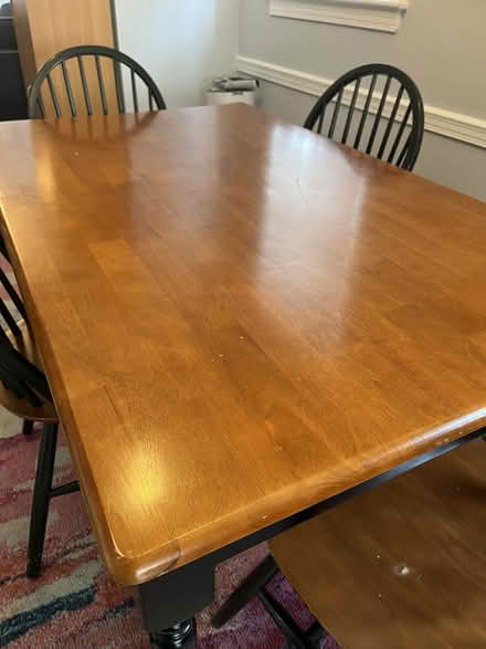 Photo of free Table and four chairs (Brookland/Fort Totten) #3