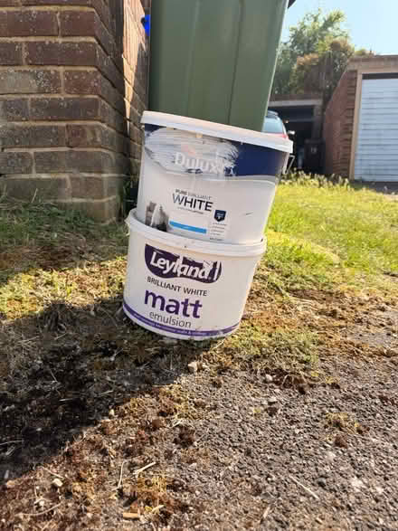 Photo of free 2 tins of paint (ME12) #1