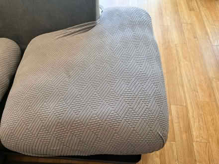 Photo of free 4 grey sofa cushion seat covers (Hillmorton CV22) #2