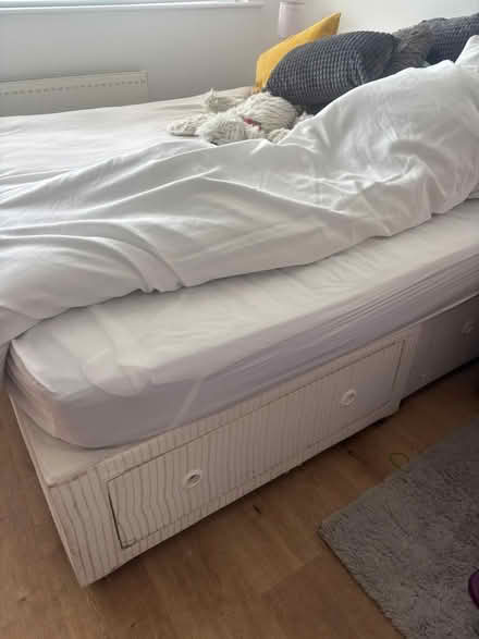 Photo of free King size mattress and divan base (Ramsbottom BL0) #1