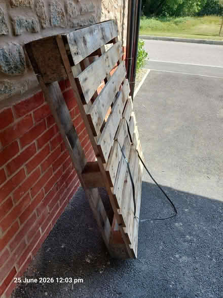 Photo of free Wooden pallet (The Folders Lane Estate RH15) #1