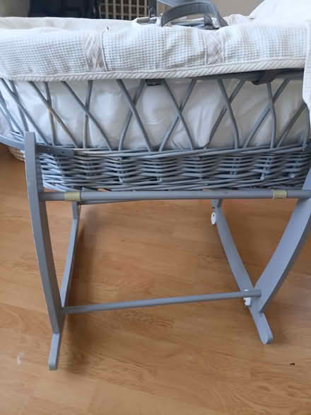 Photo of free Grey Moses Basket great condition (Harrow HA2) #1
