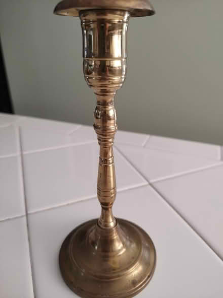Photo of free Brass candlestick (Odenton) #1