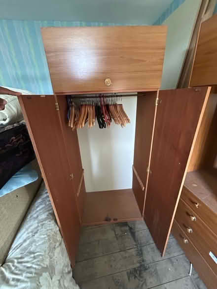 Photo of free Triple Wardrobe Pine Wardrobe Set (Burnage, M19) #4