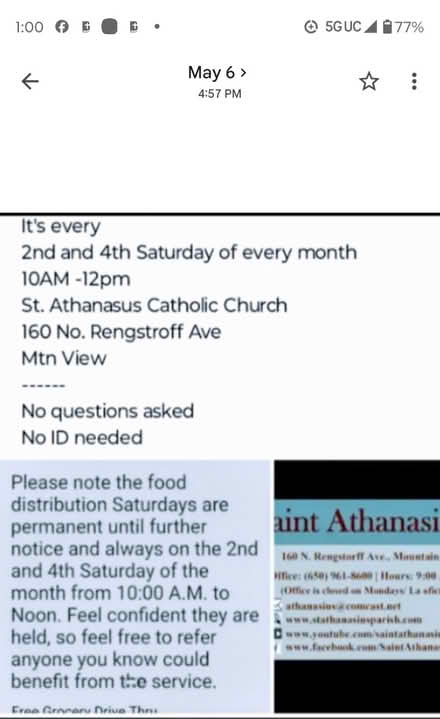 Photo of free Groceries (Mtn View) #1