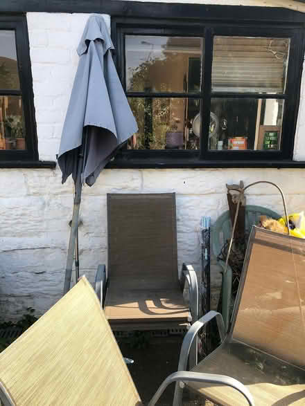 Photo of free Garden chairs and parasol (CH47) #1