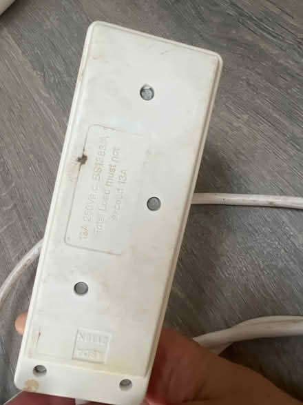 Photo of free 2 Socket Extension Lead. Working. (Southsea PO4) #3