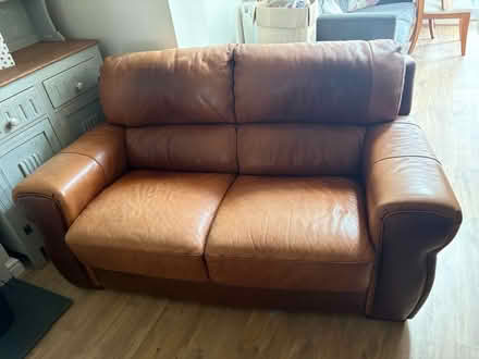 Photo of free 2 brown sofas (Daventry NN11) #1