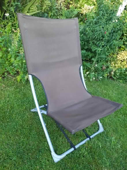 Photo of free Folding canvas garden chair (Desford LE9) #2