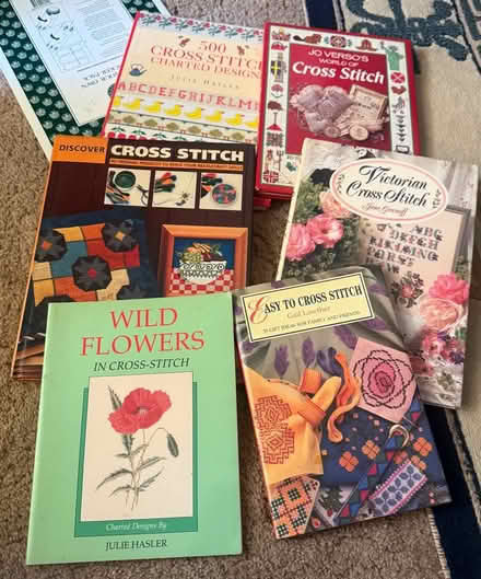 Photo of free Cross stitch books (Sevenoaks TN14) #1