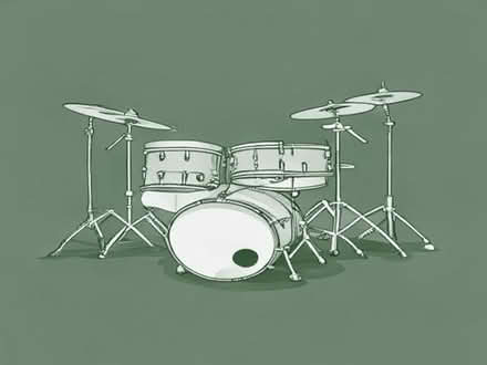 Photo of full size drum kit (Moor Allerton LS17) #1