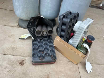 Photo of free Garden plastic pots and trays (Ilkley LS29 9JR) #1