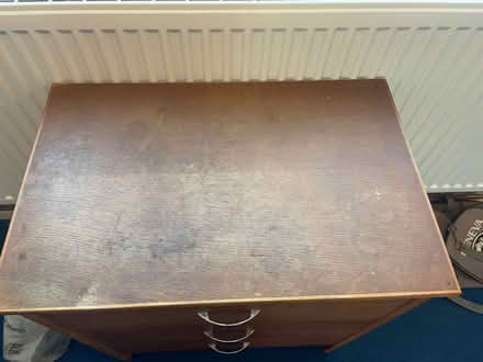 Photo of free Teak? chest of drawers pair (Combs Ford IP14) #1