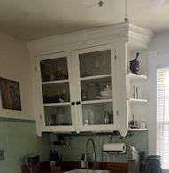 Photo of free Antique Kitchen Glass Door Cabinet (Brookland, DC) #2