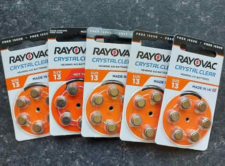 Photo of free Hearing aid batteries size 13 (West Hunsbury NN4) #1