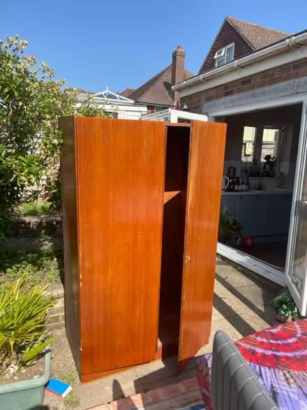 Photo of free wooden wardrobe (BN41) #1