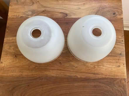 Photo of free Frosted glass light shades (SG5 Fairfield) #3