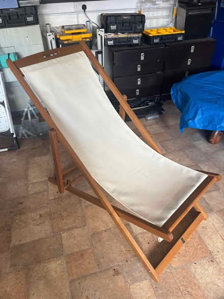 Photo of free Old fashioned deckchair. (Oswestry SY11) #1
