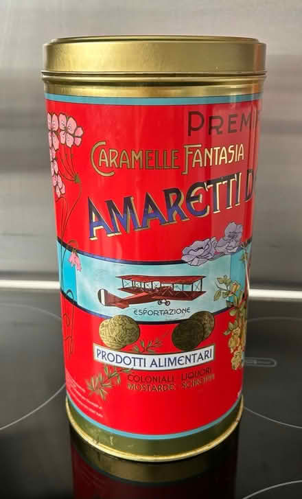 Photo of free Empty Amaretti tin (L26 Liverpool) #1